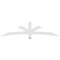 Ekena Millwork Davenport Architectural Grade PVC Gable Bracket, 84"W x 21"H x 2"D x 4"F, 6/12 Pitch GBP084X21X0204DAV00 - alternate 3